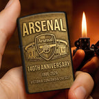Arsenal FC 140th Anniversary Zippo Lighter Case (No Insert) – MAITM14702