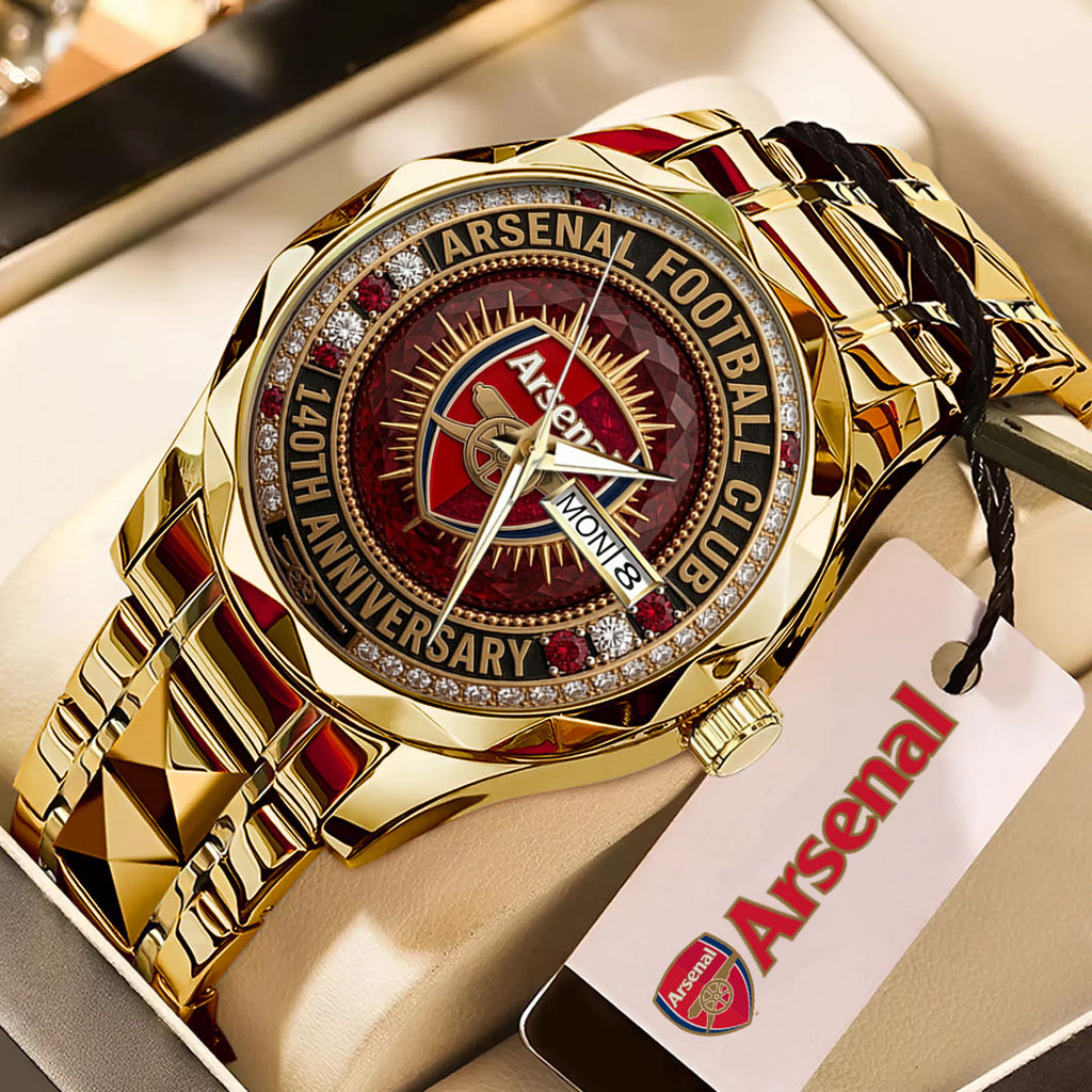 Arsenal FC Alloy Luxury Quartz Watch – TMTHU7105