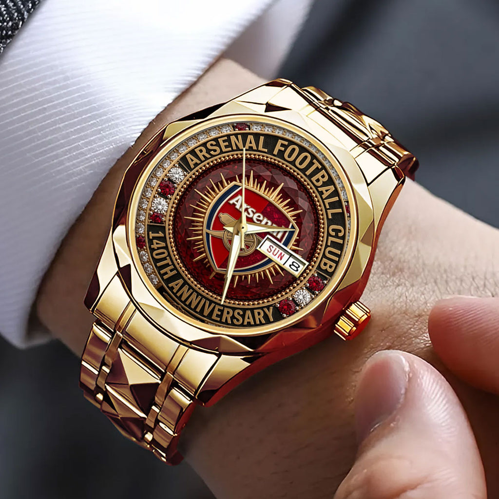 Arsenal FC Alloy Luxury Quartz Watch – TMTHU7105