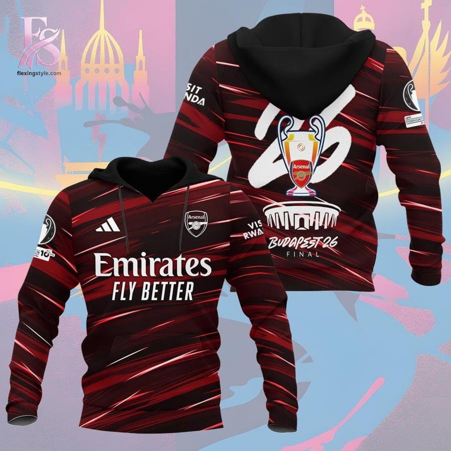 Arsenal FC Champions League Budapest Final 2026 Shirt