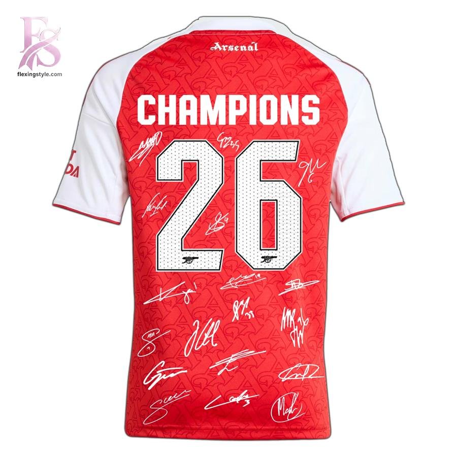 Arsenal FC Champions League Final EPL 2026 Jersey