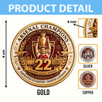 Arsenal FC Premier League Champions 25/26 Commemorative Coin – HOATT18175