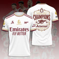 Arsenal FC Premier League Champions 25/26 3D Apparel – HOATT18753