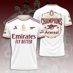 Arsenal FC Premier League Champions 25/26 3D Apparel – HOATT18753