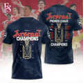 Arsenal Premier League Champions 25 26 Shirt