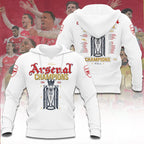 Arsenal FC Premier League Champions 25/26 3D Apparel – TANTN23012