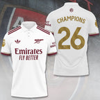 Arsenal FC Premier League Champions 25/26 3D Apparel – TANTN23551