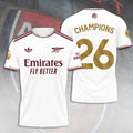 Arsenal FC Premier League Champions 25/26 3D Apparel – TANTN23551