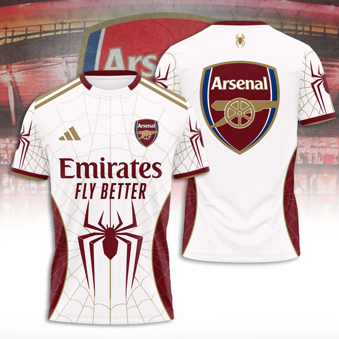 Arsenal FC x Spider-man 3D Apparel – TANTN25601