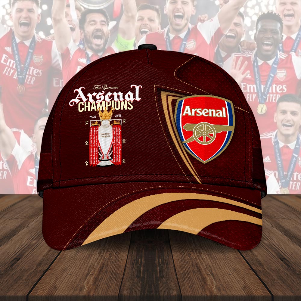 Arsenal FC Premier League Champions 25/26 Classic Cap – HOATT18089