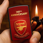 Arsenal FC 140th Anniversary Zippo Lighter Case (No Insert) – TMTHU2588