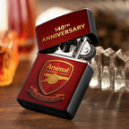 Arsenal FC 140th Anniversary Zippo Lighter Case (No Insert) – TMTHU2588