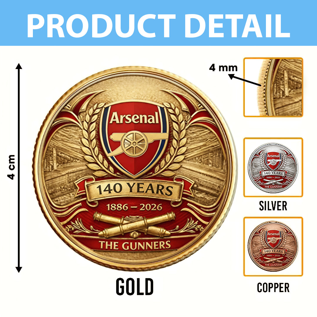 Arsenal FC 140th Anniversary Commemorative Coin – HOATT17821