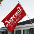 Arsenal FC Premier League Champions 25/26 3D Double-side House Flag – GNE6699