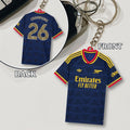Arsenal FC Premier League Champions 25/26 Custom Shape 2-sided Keychain – TANTN24520