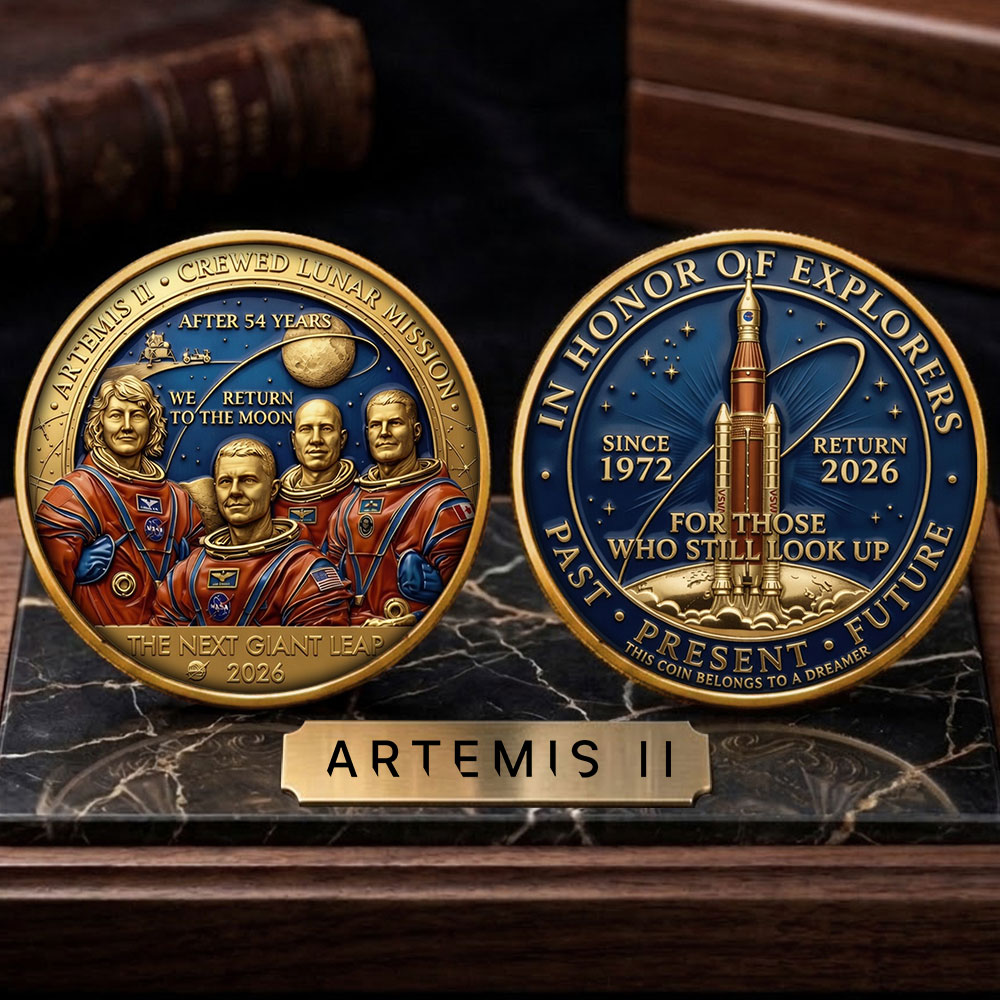 Artemis II Commemorative Coin – TANTN22410