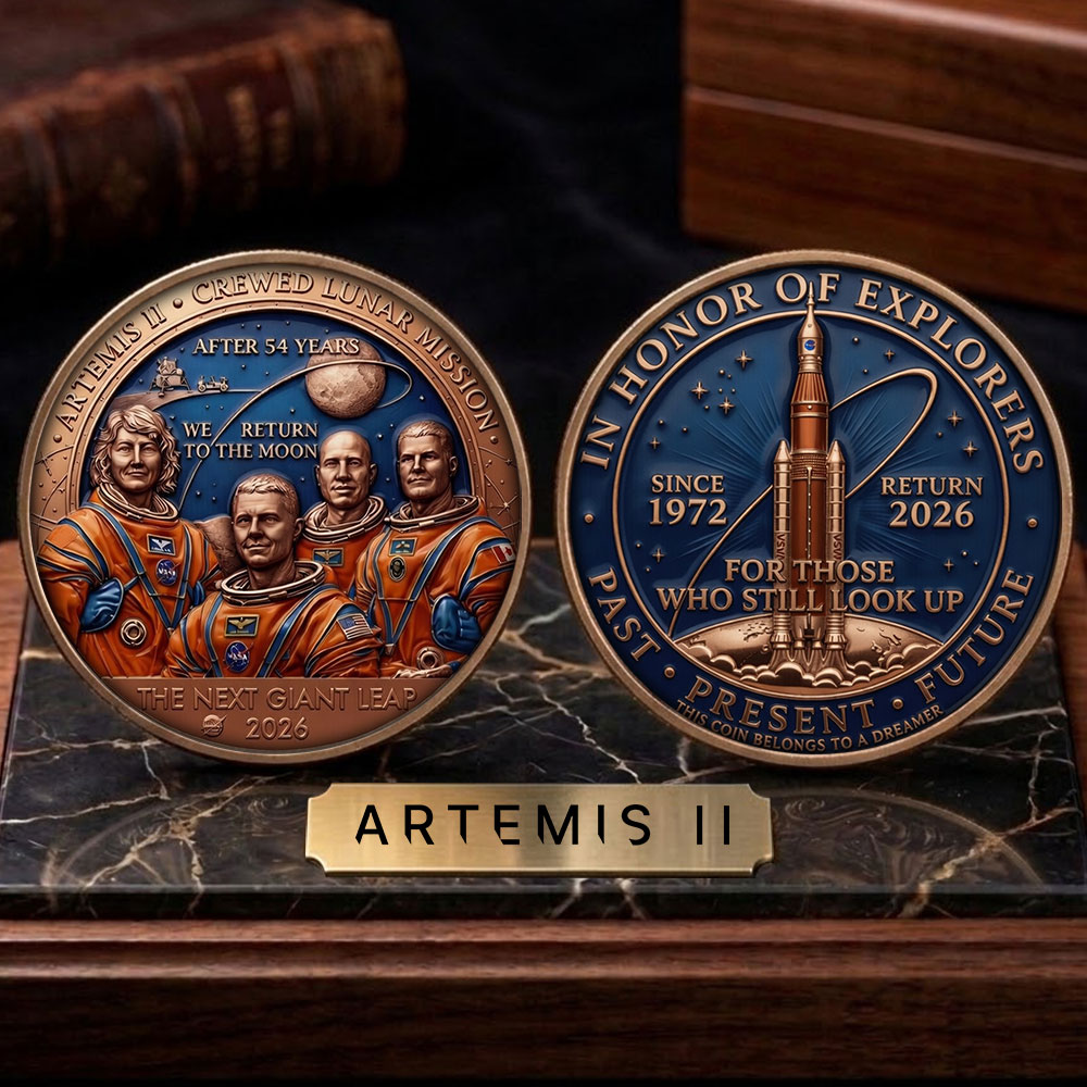 Artemis II Commemorative Coin – TANTN22410