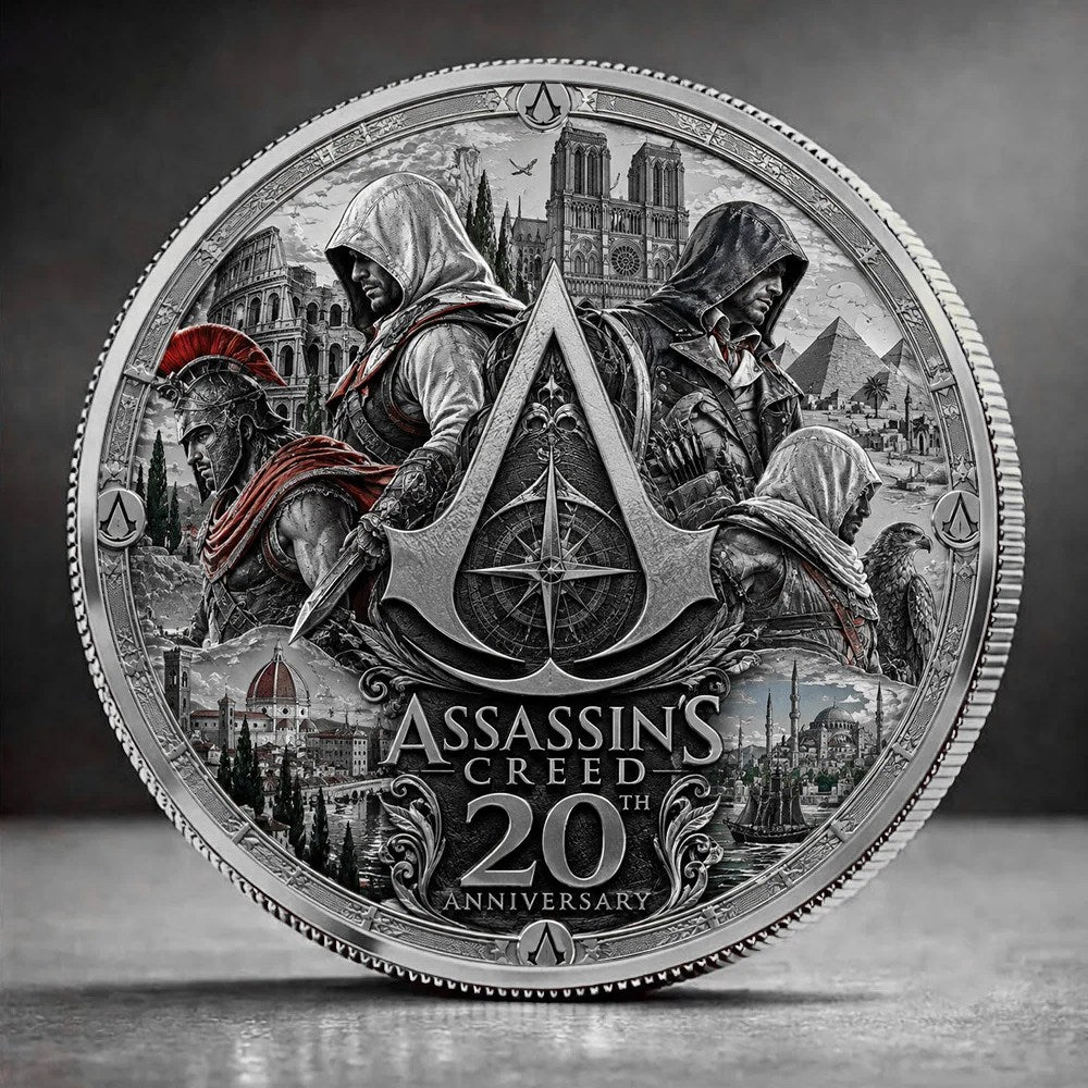 Assassin's Creed 20th Anniversary Commemorative Coin – GNE8987