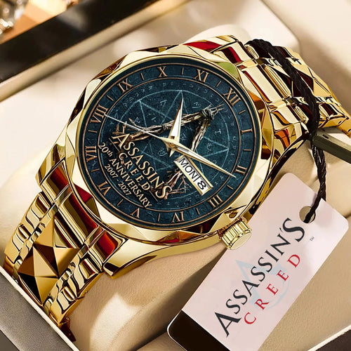Assassin's Creed 20th Anniversary Alloy Luxury Quartz Watch – TMTHU9952