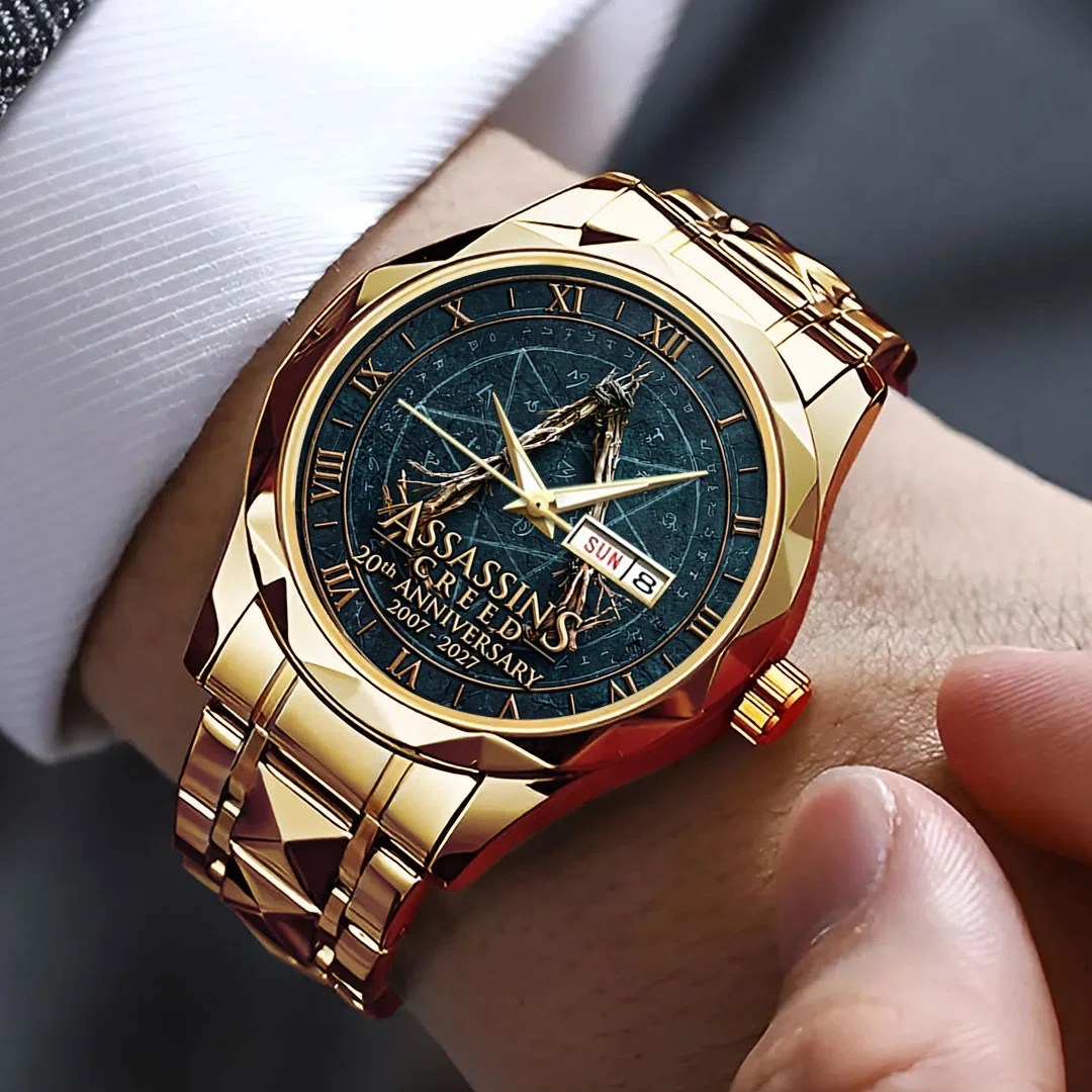 Assassin's Creed 20th Anniversary Alloy Luxury Quartz Watch – TMTHU9952