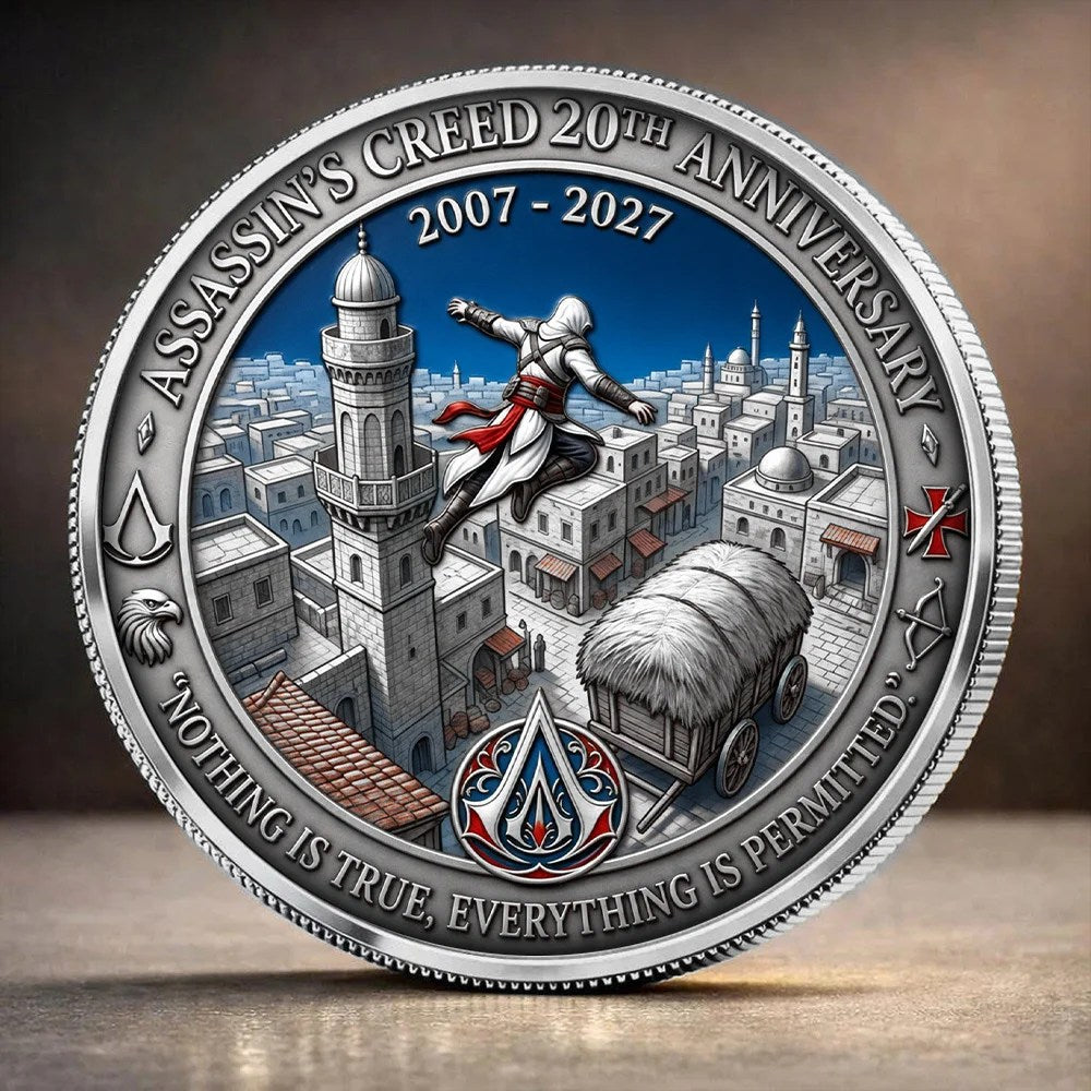 Assassin's Creed 20th Anniversary 2027 Commemorative Coin – TANTN26077