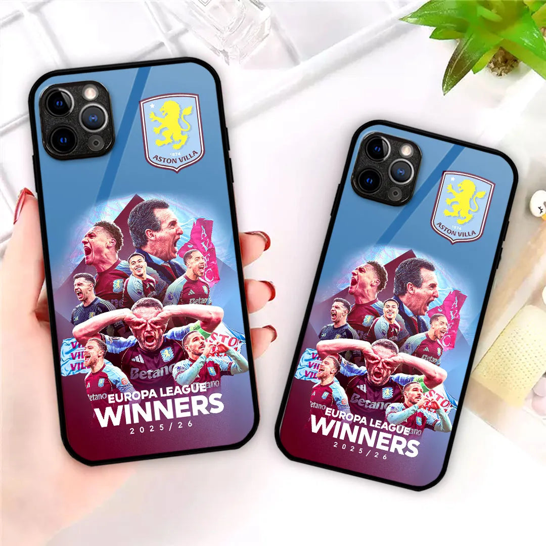 Aston Villa 2025-26 UEFA Europa League Winners Phone Case – HOATT18106