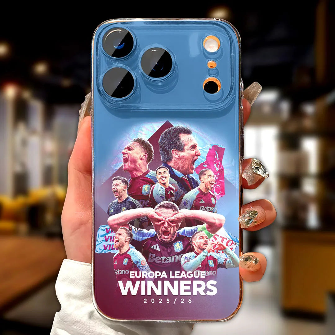 Aston Villa 2025-26 UEFA Europa League Winners Phone Case – HOATT18106