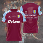 Aston Villa Europa League Winners 25/26 3D Apparel – TANTN23055