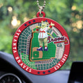 Atlanta Braves Custom shape 2-sided Acrylic Car Ornament – HOATT13033