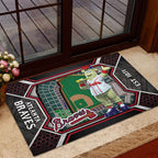 Atlanta Braves Custom Doormat – HOATT13072