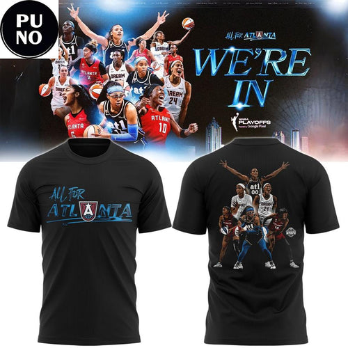 Atlanta Dream 2026 All for Atlanta Team T-Shirt