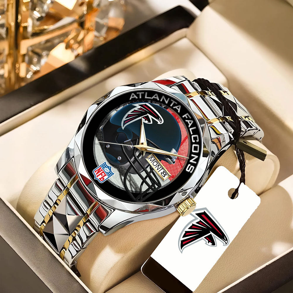 Atlanta Falcons Alloy Luxury Quartz Watch – TANTN16314