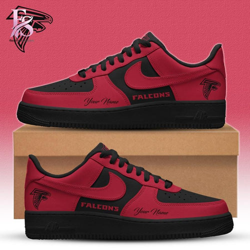 Atlanta Falcons Black in Black Nike Air Force 1