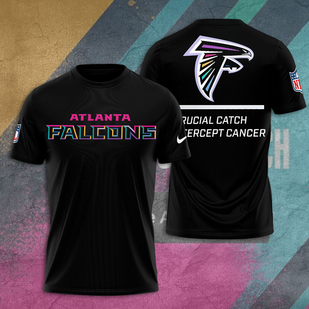 Atlanta Falcons Crucial Catch 2025 3D Apparel – TANTN15564