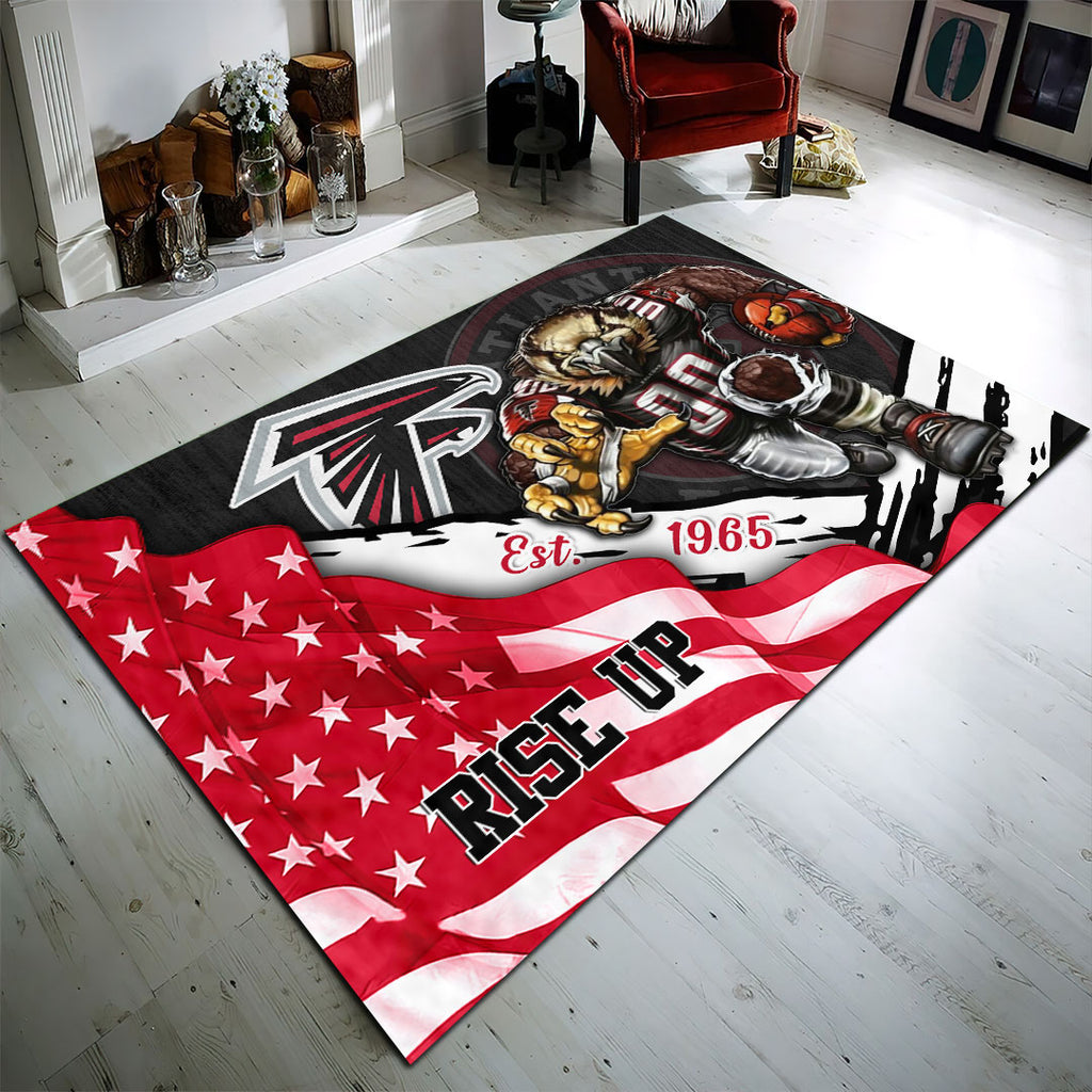 Atlanta Falcons Rectangular Rug – HOATT13151
