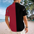 Atlanta Falcons Short Sleeve Button-Down Shirt – MAITM13546