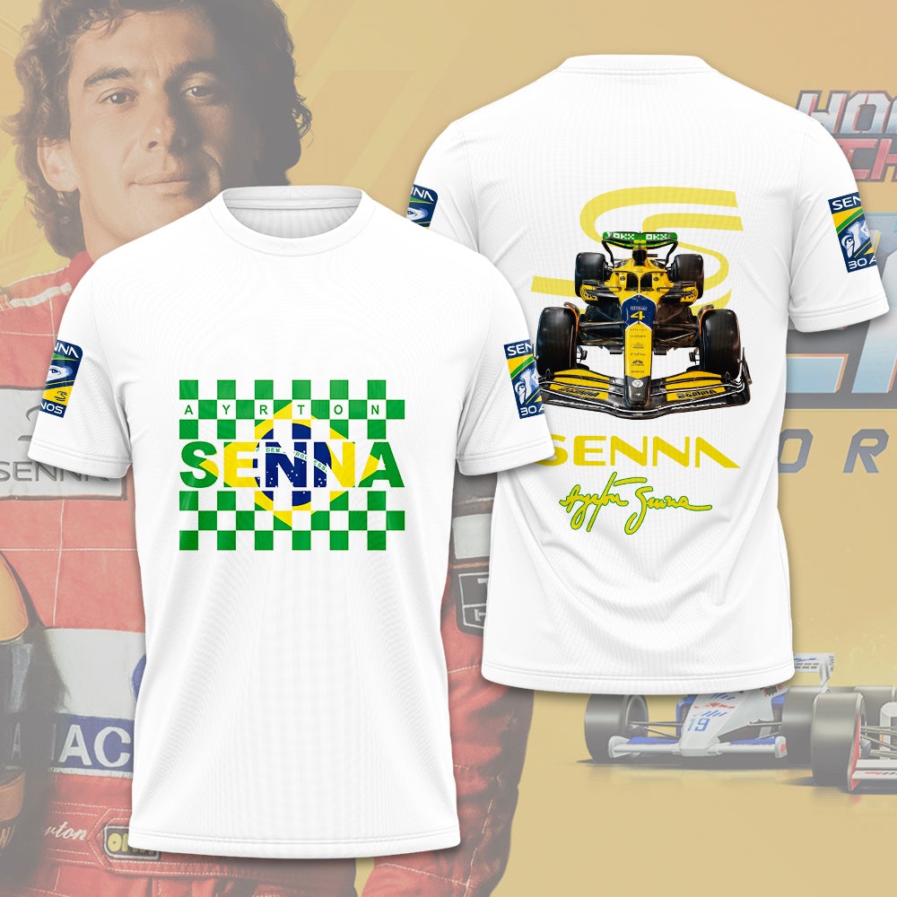 Ayrton Senna 3D Apparel – HOATT 5611