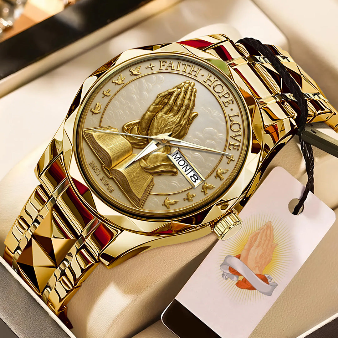 Bible Alloy Luxury Quartz Watch – TMTHU 300
