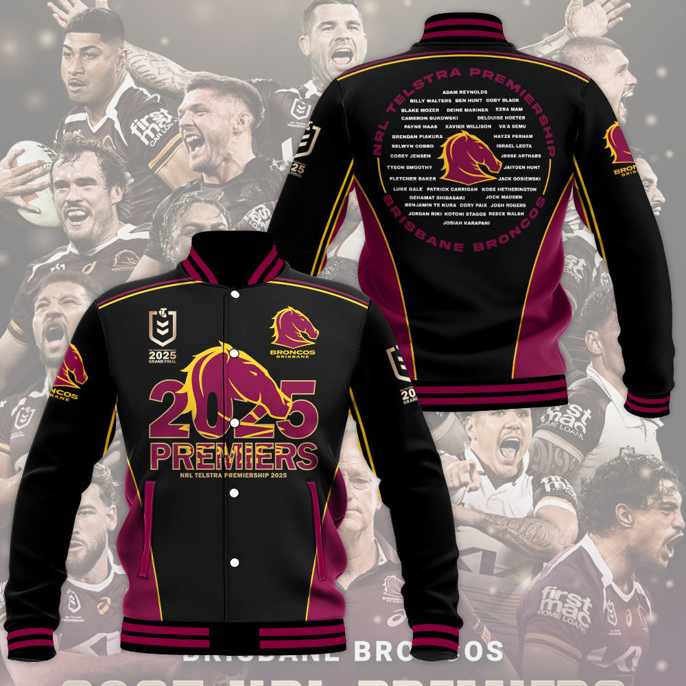 Brisbane Broncos Varsity Jacket – TMTHU1705