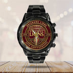 Brisbane Lions Premiers 2025 Black Stainless Steel Watch – TMTHU1208