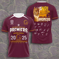 Brisbane Broncos 3D Apparel – TMTHU1307