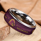 Brisbane Broncos Custom Alloy Ring – TMTHU1758