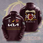 Brisbane Broncos 3D Apparel – TMTHU1409