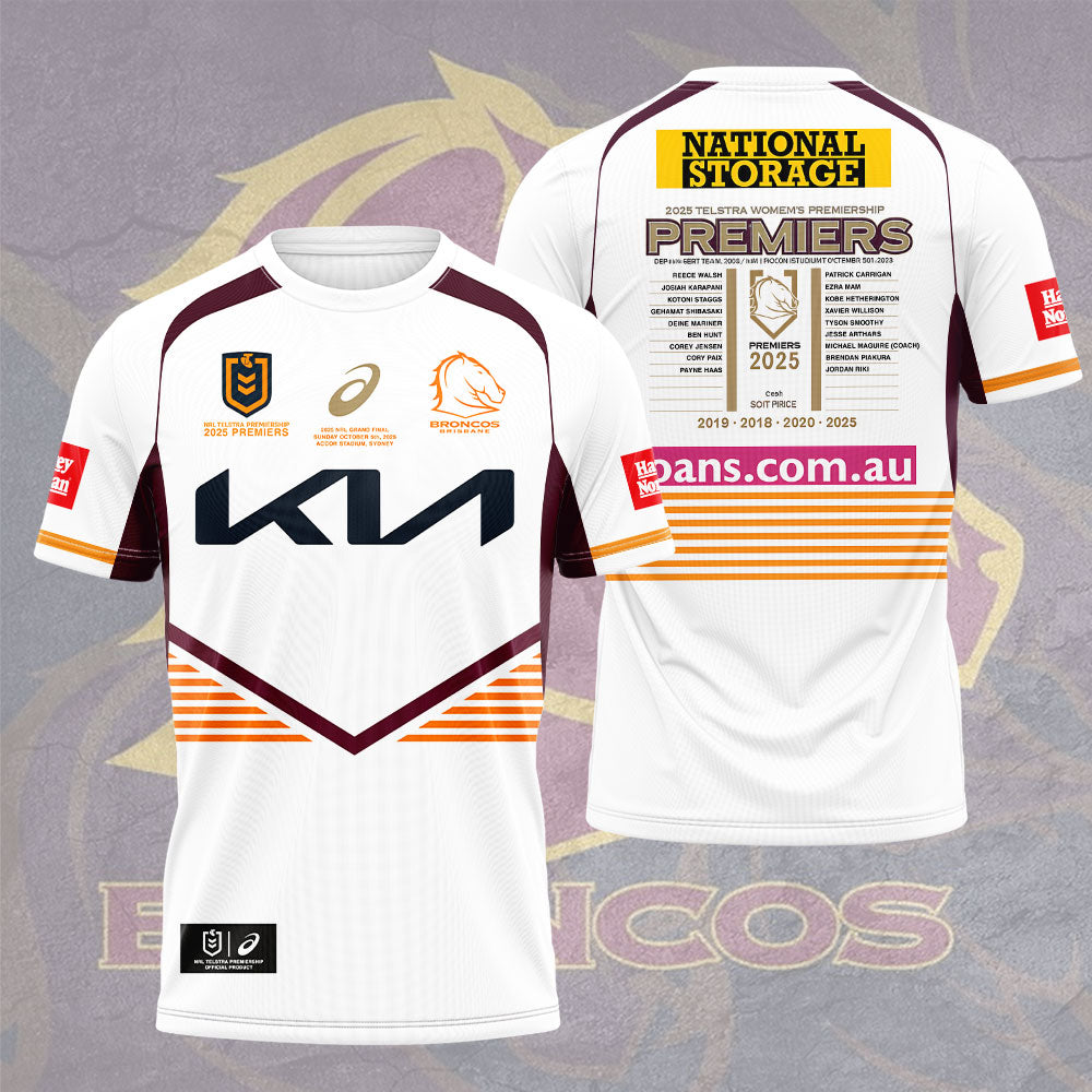 Brisbane Broncos 3D Apparel – TMTHU1403