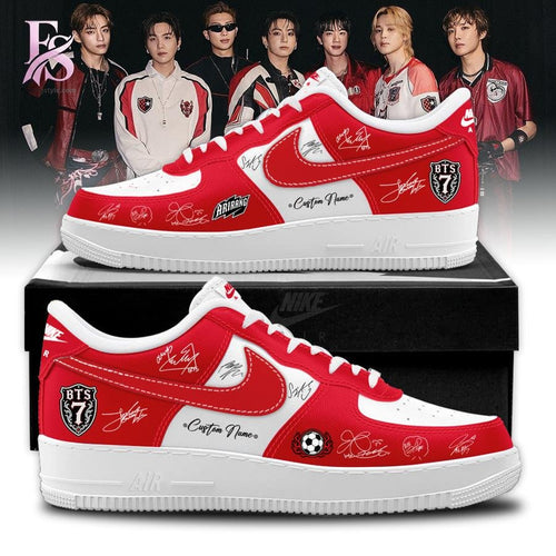 BTS FIFA World Cup Finals Half-Time Show Nike Air Force 1