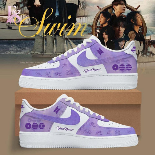 BTS Swim Arirang Album Air Force Shoes