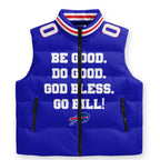 Personalized Buffalo Bills 3D Sleeveless Down Jacket – TMTHU1127