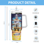Personalized Back to the Future 40th Anniversary 40oz Tumbler – TANTN18446