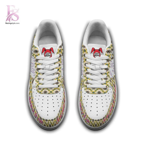 Bad Bunny No me quiero ir de aqui Air Force Shoes