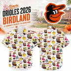 Baltimore Orioles 2026 Birdland Hawaiian Shirt